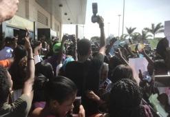 Türk oyuncu Afrika'da izdiham yarattı