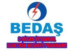 İstanbul elektrik kesintileri... BEDAŞ 3 Nisan 2018 Salı günü planlı kesinti programı