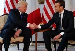 Macron ve Trump telefonda Suriye'yi görüştü