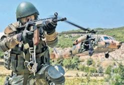 K.Irak’a 8 helikopterle  komandolar indirildi