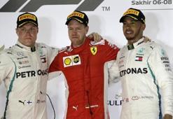 Bahreyn'de kazanan Vettel