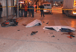 Motosikletle deneme sürüşü faciayla bitti: 2 ölü