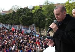 Cumhurbaşkanı Erdoğan Beykoz'da müjdeyi verdi