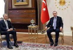 Cumhurbaşkanı Erdoğan, NATO Genel Sekreteri'ni kabul etti