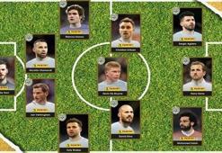 Premier Lig'de yılın 11'i belli oldu