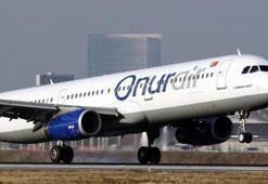 Onur Air uçağı, zorunlu iniş yaptı