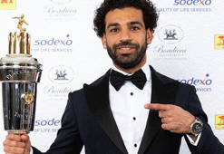 İngiltere'de yılın futbolcusu Salah