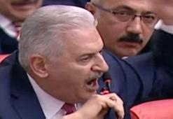 23 Nisan oturumunda CHP'li Özel'in sözleri, Başbakan Yıldırım'ı kızdırdı