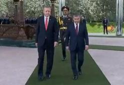 Cumhurbaşkanı Erdoğan Özbekistan'da