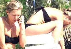Kate Moss'un göbek detoksu!