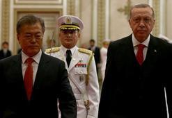 Erdoğan'dan Güney Kore'de Kanal İstanbul açıklaması