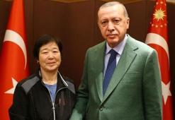 Cumhurbaşkanı Erdoğan, 'Ayla'nın kahramanı ile buluştu