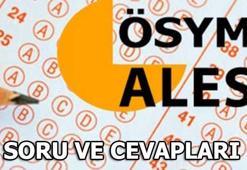 ALES soru ve cevapları yayınlandı! (2018 ALES İlkbahar Dönemi)