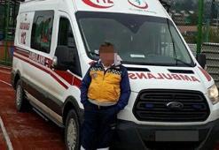 Ambulansta gizli çekim skandalı! İki kadının...