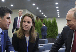 Putin ve Barzani görüştü