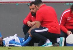 Trabzonspor'da Onazi antrenmanı yarıda bıraktı
