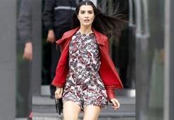 Tuba Büyüküstün'ün şaşırtan görüntüsü!