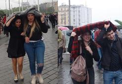 Meteoroloji saat vermişti! Ve başladı