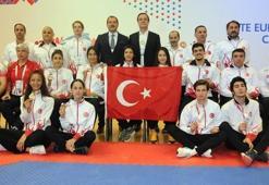 Milli taekwondocular Avrupa'nın zirvesinde