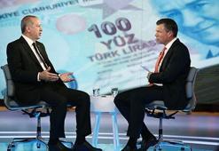 Cumhurbaşkanı Erdoğan Bloomberg TV'ye konuştu