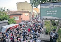 Oruç Baba izdihamı