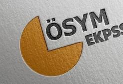 EKPSS sonuçları açıklandı
