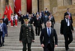 Anıtkabir'de 19 Mayıs töreni