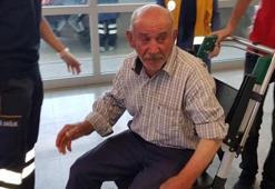 Yaşlı adamın gözüne biber gazı sıkıp gasp ettiler