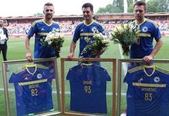 Bosna Hersek'te 3 yıldız milli formaya veda etti