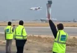 Yeni Havalimanı'nda tarihi anlar! İlk pas geçiş gerçekleşti