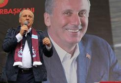 CHP'nin cumhurbaşkanı adayı İnce, Trabzon'da konuştu