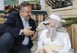 108 yaşındaki kadının son arzusu Erdoğan'ı görmek