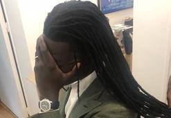 Gomis sözünü tuttu! Saçlarını kestirdi...