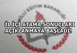 İl içi atama başvuru sonuçları belli oluyor! İl içi atama sonuç sorgulama