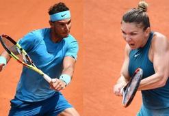 Nadal ve Simona Halep çeyrek finalde