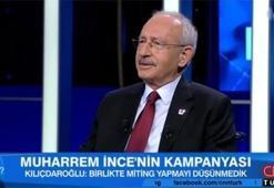 Kemal Kılıçdaroğlu CNN TÜRK canlı yayınında İnce'nin oy oranını açıkladı