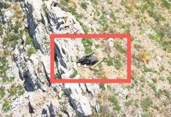 PKK’nın roketli saldırısı İHA’larla görüntülendi!