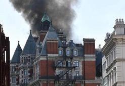 Londra’da beş yıldızlı otelde yangın