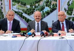 Millet bahçesi için ilk yıkım