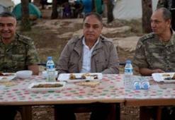 Korgeneral Temel Afrin’de…