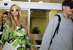 Paris Hilton, Antalya'ya böyle geldi
