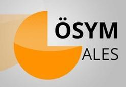 ALES ile ilgili önemli bir değişiklik yapıldı! ÖSYM açıklaması...