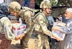Afrin’e yardımlar tam gaz sürüyor!