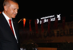 Cumhurbaşkanı Erdoğan, 'Tayyip amca çaya bekleriz' pankartına kayıtsız kalmadı