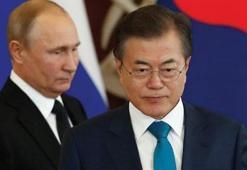 Putin, Güney Kore lideri Moon ile görüştü!