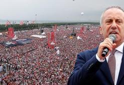 Muharrem İnce finali İstanbul mitingi ile yaptı