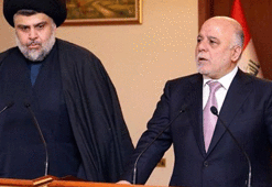 İbadi  ve Şii lider Sadr ittifak kurdu