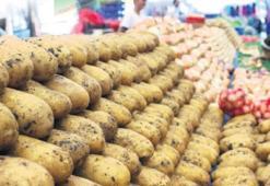 Patates paraşütsüz düştü