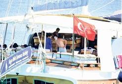 Tekne ziyaretine çıktılar