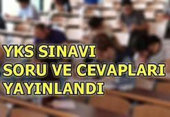 YKS sınav soru ve cevapları yayınlandı! 2018 üniversite sınavı